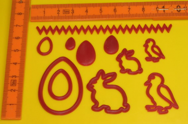 Preview: Mould for Easter decoration (verzier-12) Preview: Mould for Easter decoration (verzier-12)