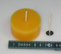 wick with plate: 40 mm for 6 cm diameter