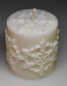 Preview: Mould: Candle with motif fleur de lis (F-GK-19)