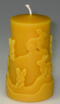 Mould: Candle with rabbits (F-O-8)