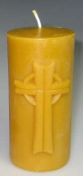 Mould: Candle with cross (F-CH-1)