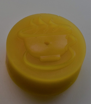 Tealight mould for 10 tealights with cup motif