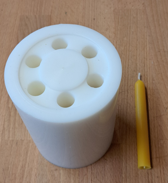 Silikonform für Weihnachtsbaumkerzen (WBK 15-120)