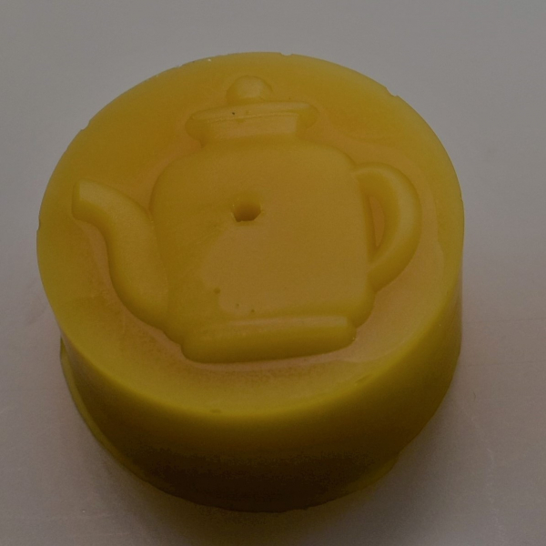 Tealight mould for 10 tealights with pot motif