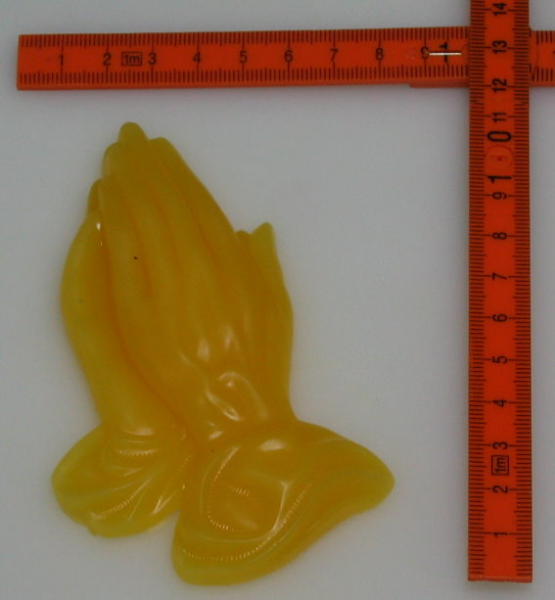 Silicone mould for shape: "The Praying Hands" (big)