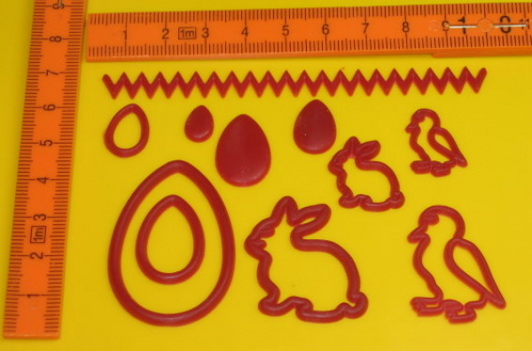 Gießform: Osterverzierungen (verzier-12)