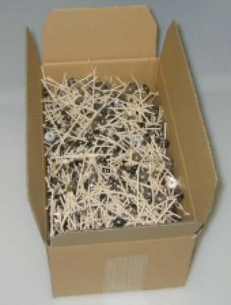 1000 Wicks with metal board, length 70 mm